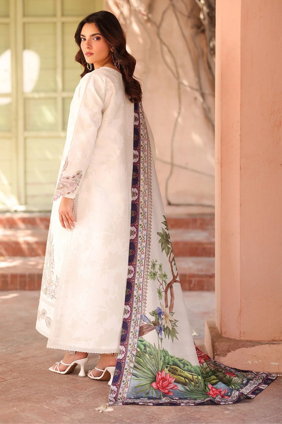 Alizeh Fashion Embroidered Printed Lawn Unstitched 3Pc Suit AF-EPL-7035-KARIS