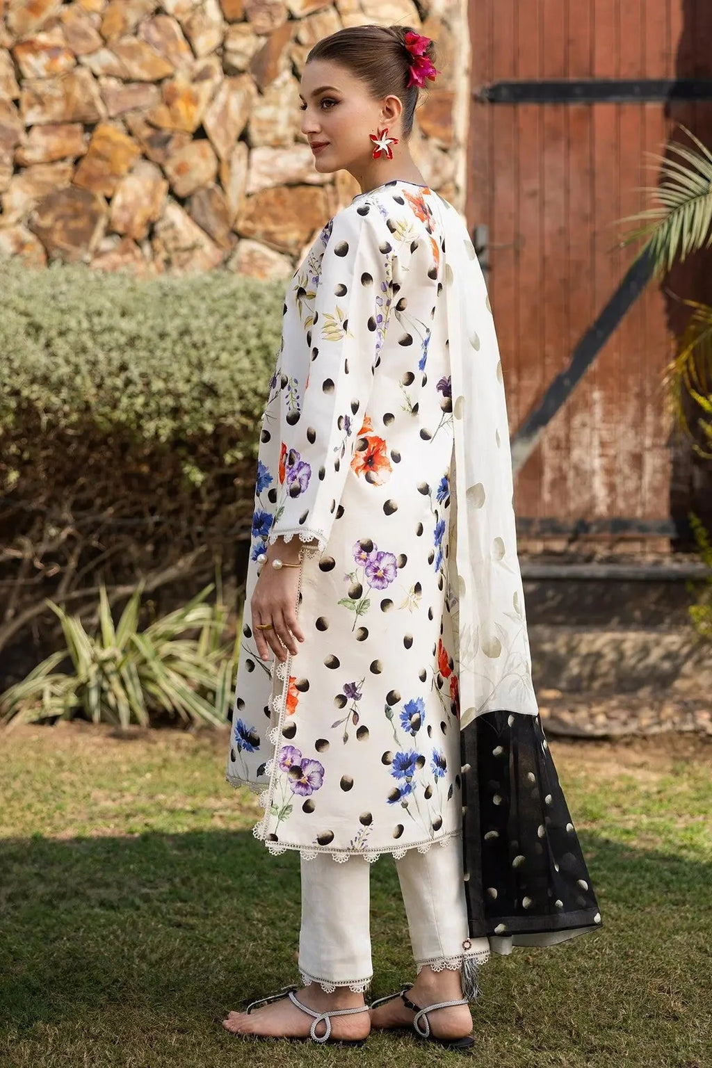 Alizeh Sheen Printed Lawn Unstitched 3Pc Suit AF-PL-6037-Loco