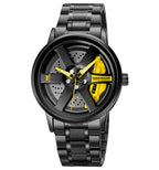Car Wheel Watch, Racing Watch for Men/Car Enthusiast