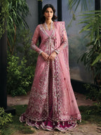 Afrozeh La Fuchsia Luxury Festive Unstitched 3Pc Suit ALF-25-V1-01 SERAIRA