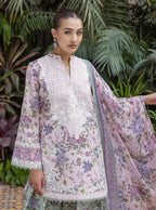 Zainab Chottani Tahra Embroidered Lawn Unstitched 3Pc Suit D-09 AMERE