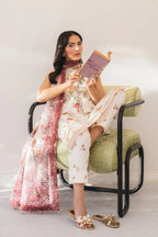 Alizeh Fashion Sheen Printed Lawn Unstitched 3Pc Suit AF-PL-6046-Avaia