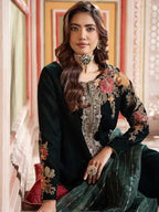 Charizma Signora Premium Embroidered Velvet Unstitched 3Pc Suit CVT4-20