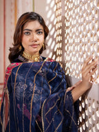 Charizma Signora Premium Embroidered Velvet Unstitched 3Pc Suit CVT4-21