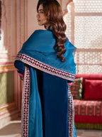 Charizma Signora Premium Embroidered Velvet Unstitched 3Pc Suit CVT4-22