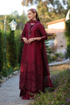 Noor by Saadia Asad Luxe Chikankari Unstitched Lawn 3Pc Suit D6-A