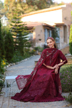 Noor by Saadia Asad Luxe Chikankari Unstitched Lawn 3Pc Suit D6-A