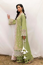 Qalamkar Qlinekari Embroidered Lawn Unstitched 3Pc Suit DC-01 Lovisa