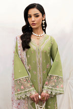 Qalamkar Qlinekari Embroidered Lawn Unstitched 3Pc Suit DC-01 Lovisa