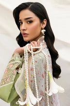 Qalamkar Qlinekari Embroidered Lawn Unstitched 3Pc Suit DC-01 Lovisa