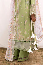 Qalamkar Qlinekari Embroidered Lawn Unstitched 3Pc Suit DC-01 Lovisa