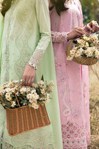 Qalamkar Qlinekari Embroidered Lawn Unstitched 3Pc Suit DC-02 Freja