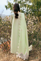 Qalamkar Qlinekari Embroidered Lawn Unstitched 3Pc Suit DC-14 Meline