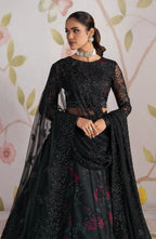 Zarif Shehnai Embroidered Luxury Net Unstitched 3Pc Suit ZS-09 HANEEN