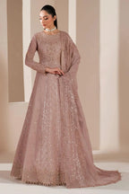 Alizeh Fashion Reena Embroidered Chiffon Unstitched 3Pc Suit AF-HM-4031-Saffron