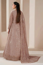 Alizeh Fashion Reena Embroidered Chiffon Unstitched 3Pc Suit AF-HM-4031-Saffron