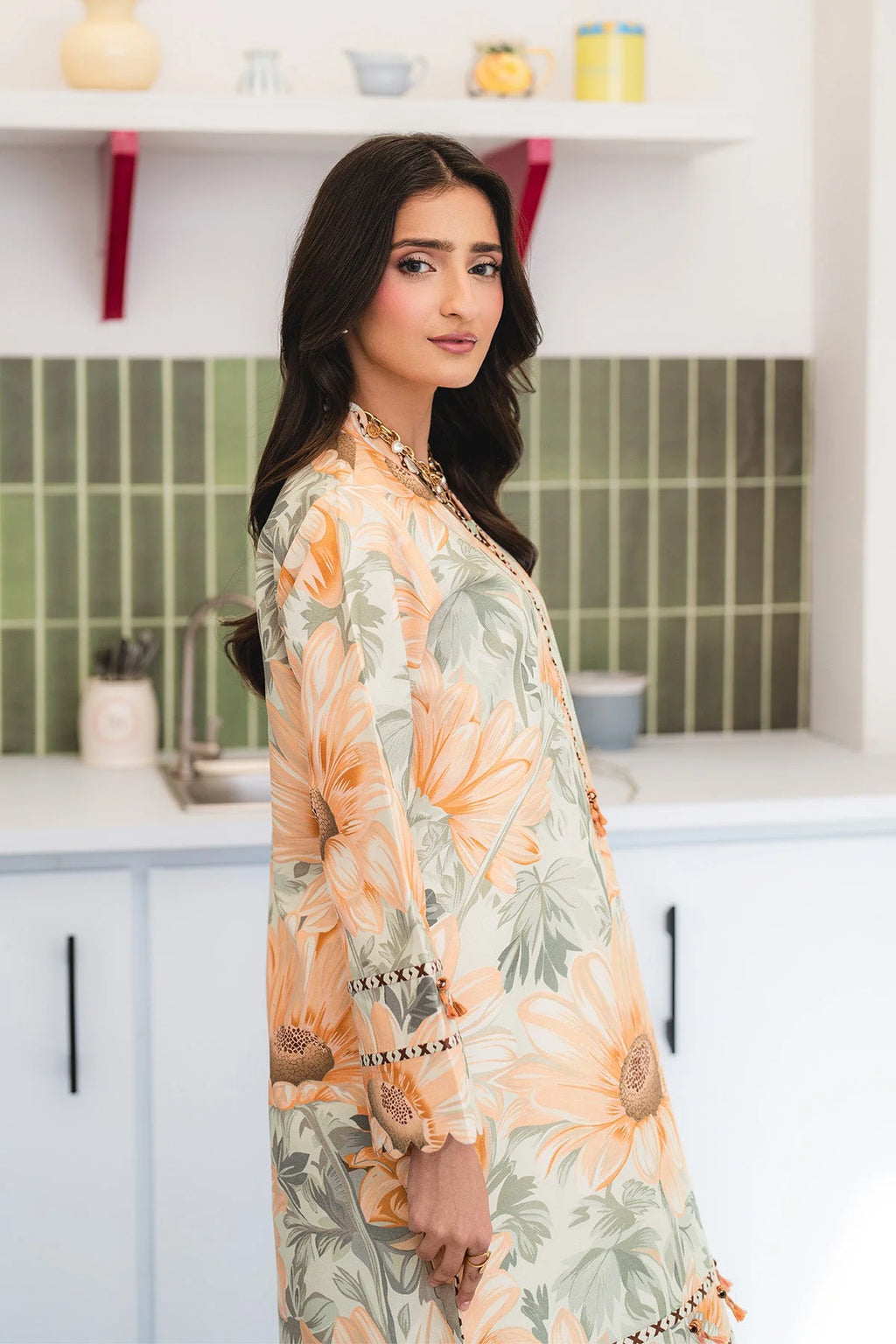 Alizeh Fashion Essentials Printed Lawn Unstitched 2Pc Suit AF-PL-6057