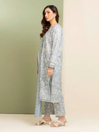 edenrobe Allure Lawn Unstitched Printed 3Pc Suit EWU5A1-35087