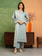 edenrobe Allure Lawn Unstitched Printed 3Pc Suit EWU5A1-35156
