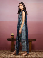 edenrobe Allure Lawn Unstitched Printed 3Pc Suit EWU5A1-35162