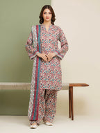 edenrobe Allure Lawn Unstitched Printed 3Pc Suit EWU5A1-35175x