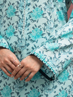 edenrobe Allure Lawn Unstitched Printed 3Pc Suit EWU5A1-35229