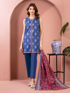 edenrobe Allure Lawn Unstitched Printed 3Pc Suit EWU5A1-35237