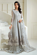 Alizeh Fashion Celine Embroidered Chiffon Unstitched 3Pc Suit AF-PS-8002-Luna