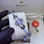 Rolex land Dweller silver with black dial