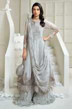 Alizeh Fashion Celine Embroidered Chiffon Unstitched 3Pc Suit AF-PS-8002-Luna