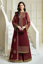 Alizeh Fashion Celine Embroidered Chiffon Unstitched 3Pc Suit AF-PS-8007-Gina