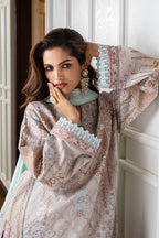 Mushq Seraph Jacquard Lawn Unstitched 3Pc Suit HLM25-02 Arsinoe