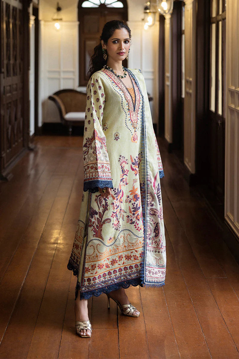 Mushq Seraph Jacquard Lawn Unstitched 3Pc Suit HLM25-03 Letizia