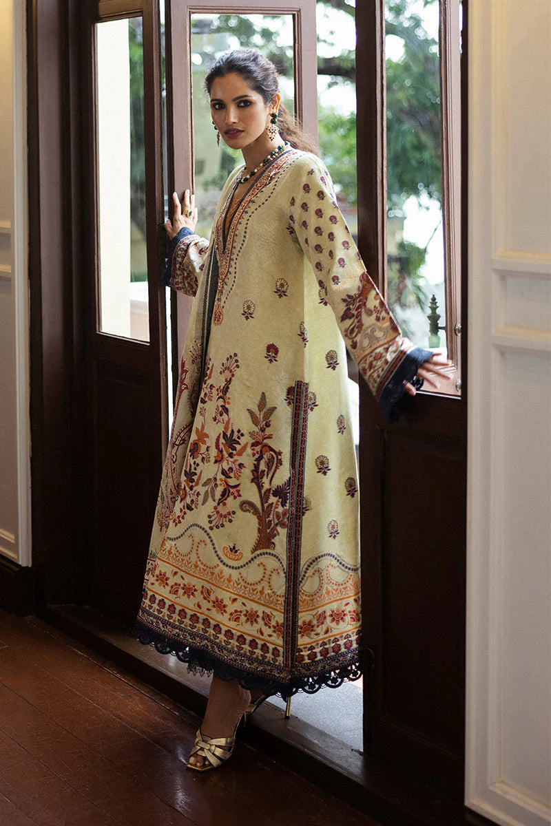 Mushq Seraph Jacquard Lawn Unstitched 3Pc Suit HLM25-03 Letizia
