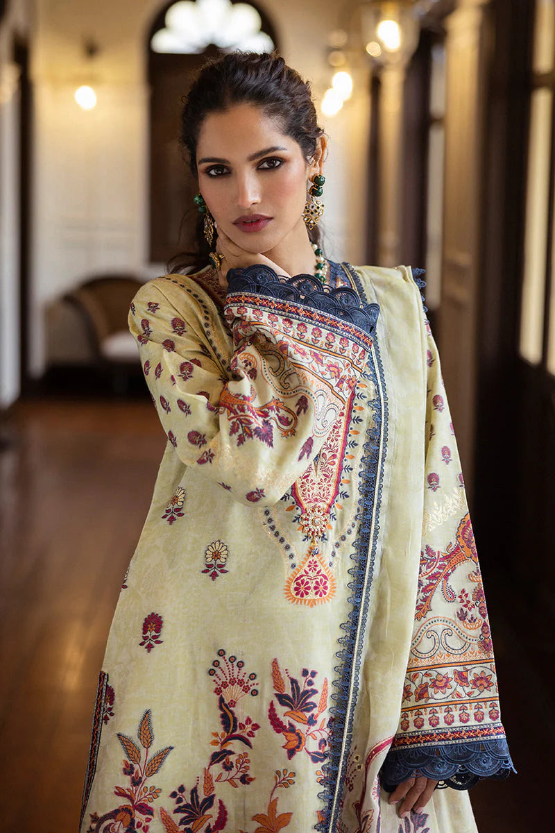 Mushq Seraph Jacquard Lawn Unstitched 3Pc Suit HLM25-03 Letizia