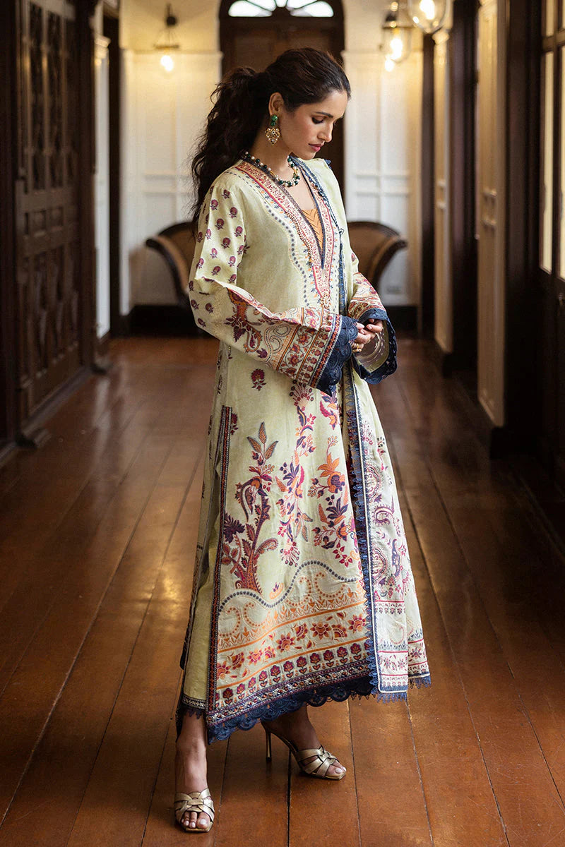Mushq Seraph Jacquard Lawn Unstitched 3Pc Suit HLM25-03 Letizia