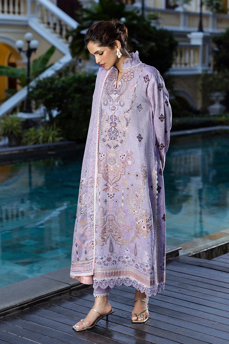 Mushq Seraph Jacquard Lawn Unstitched 3Pc Suit HLM25-09 Theidara