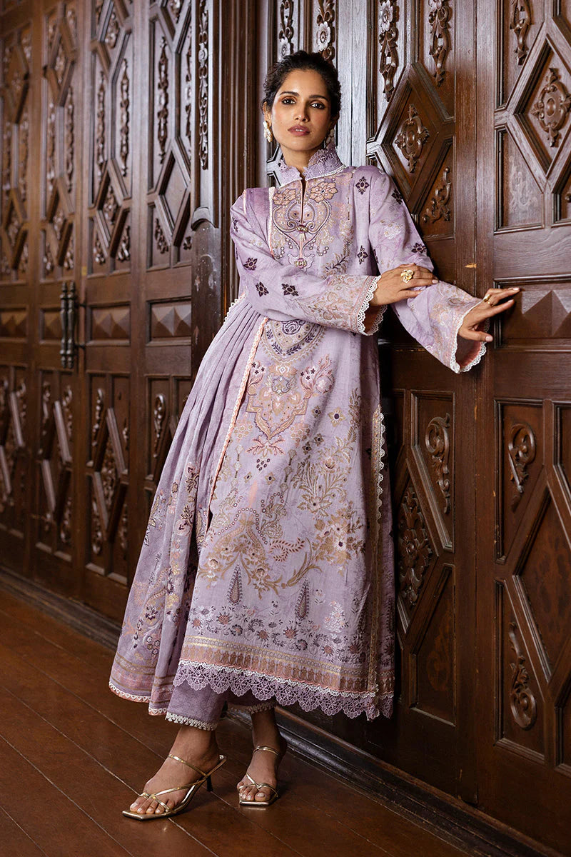 Mushq Seraph Jacquard Lawn Unstitched 3Pc Suit HLM25-09 Theidara