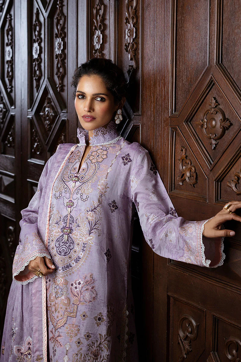 Mushq Seraph Jacquard Lawn Unstitched 3Pc Suit HLM25-09 Theidara