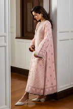 Mushq Seraph Jacquard Lawn Unstitched 3Pc Suit HLM25-10 Lillian