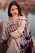 Delia by Jazmin Embroidered Khaddar Unstitched 3Pc Suit DW'24 D2