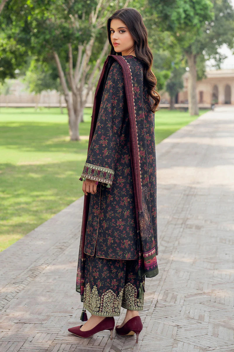 Delia by Jazmin Embroidered Viscose Unstitched 3Pc Suit DW'24 D5
