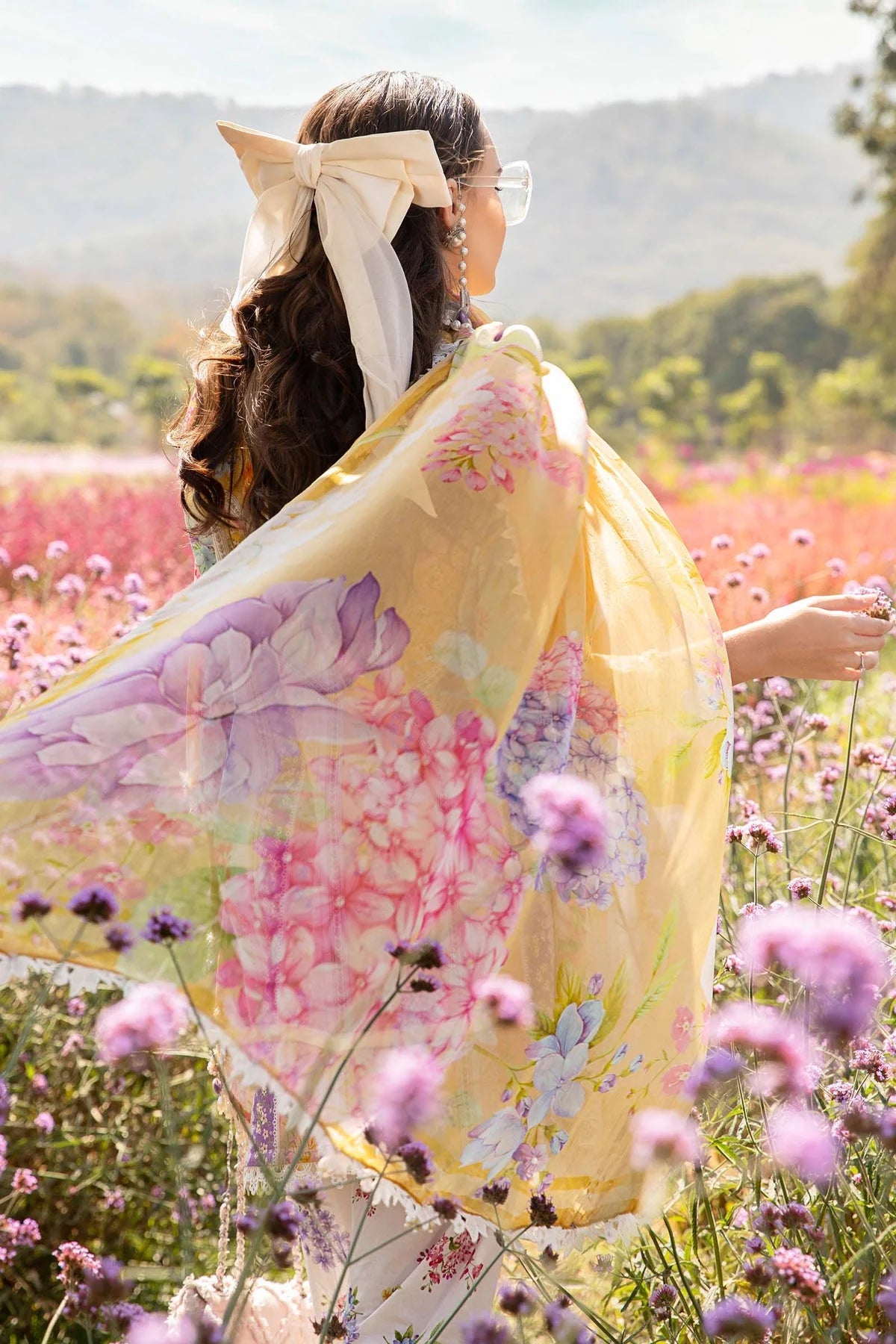 Maria.B MPrints Embroidered Lawn Unstitched 3Pc Suit MPT-2509-A