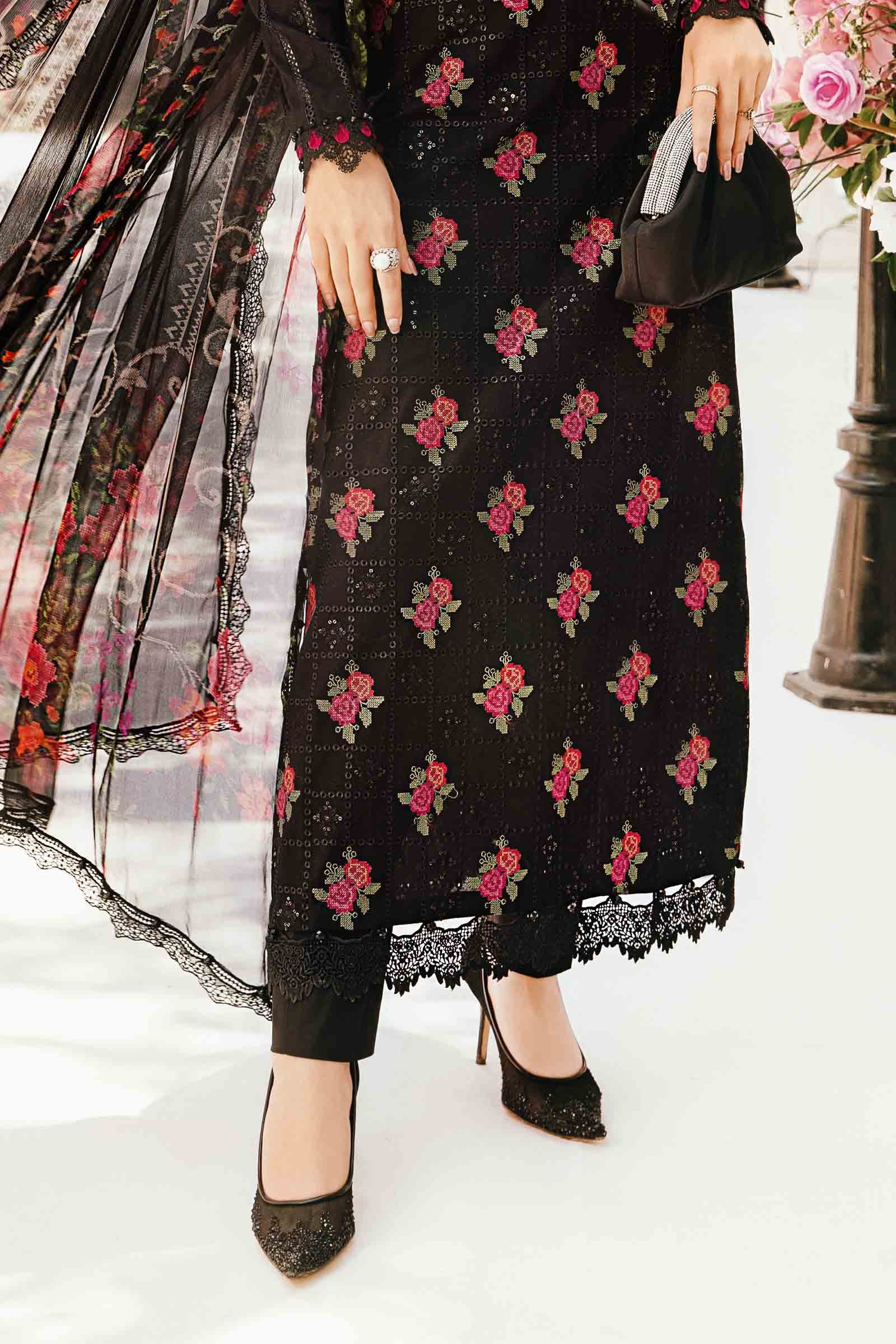 Maria.B MPrints Embroidered Lawn Unstitched 3Pc Suit MPT-2601-B