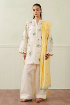 Coco by Zara Shahjahan Embroidered Lawn Unstitched 3Pc Suit D-10B NORA