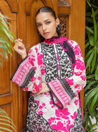 Zainab Chottani Tahra Embroidered Lawn Unstitched 3Pc Suit D-05 NYSA