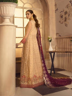 Noor E Rang By Zarif Luxury Unstitched Chiffon 3Pc Suit ZF-08 Andaaz