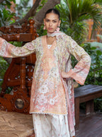 Zainab Chottani Tahra Embroidered Lawn Unstitched 3Pc Suit D-06 PERNIA