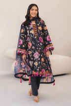 Alizeh Fashion Sheen Printed Lawn Unstitched 3Pc Suit AF-PL-6047-Plush