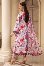 Zarif Printed Georgette Silk Unstitched 3 Piece Suit ZPR-03 CELINA